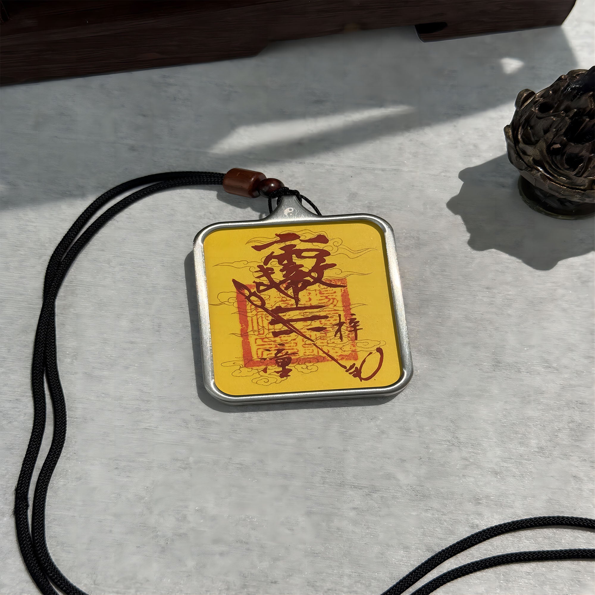 Hand-Painted Taoist Talisman Amulet